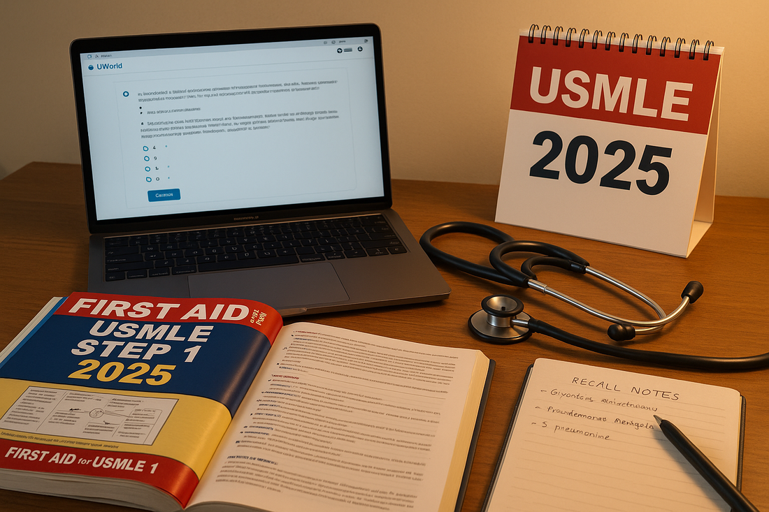 Ultimate USMLE Step 1, Step 2 CK, and Step 3 Recall Guide (2025-2026) – Latest Past Papers, High-Yield Topics, and Proven Strategies