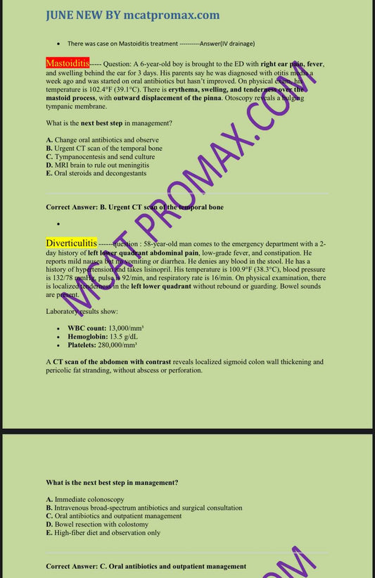 USMLE Step 2 CK Recalls | June–July 2025–2026 | Past Papers, Biopsies & High-Yield Questions – 90% Repeat Guarantee