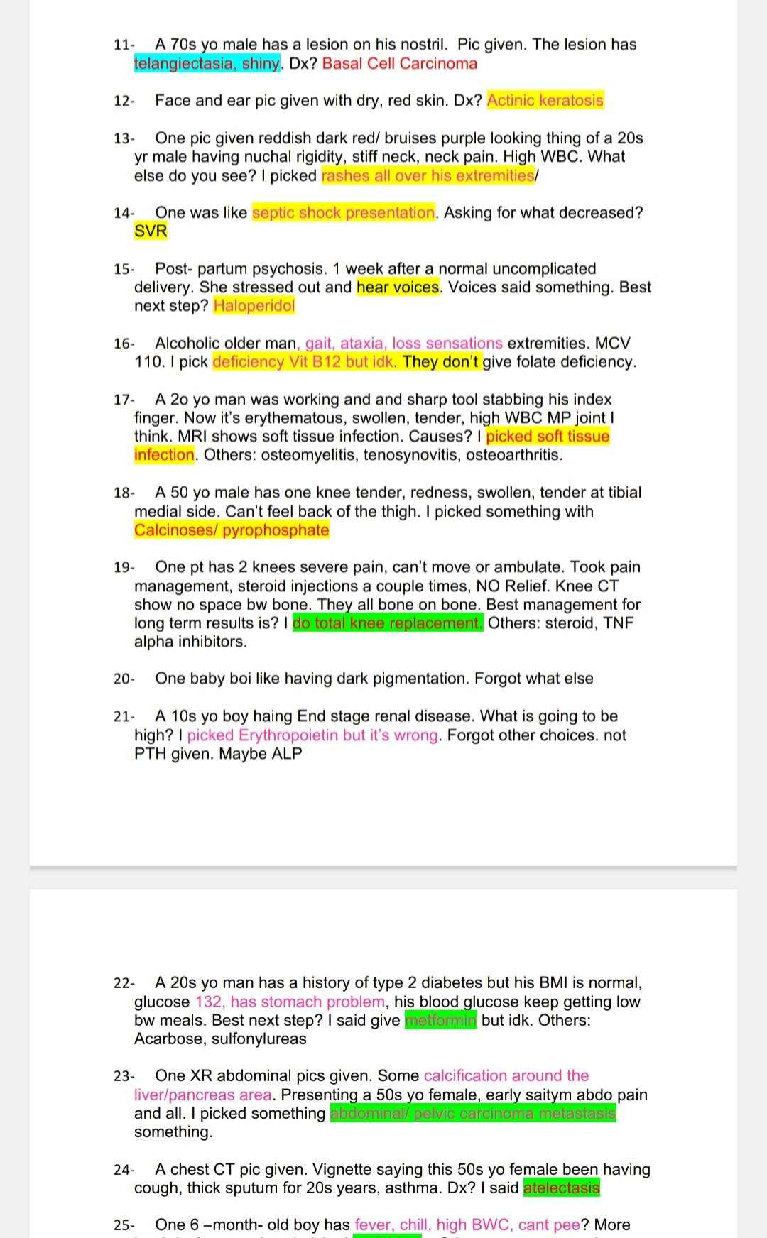 Exam Before Step 2CK: CCSE 2024 Mastery Package - Recalls & Past Papers for Exam Success"