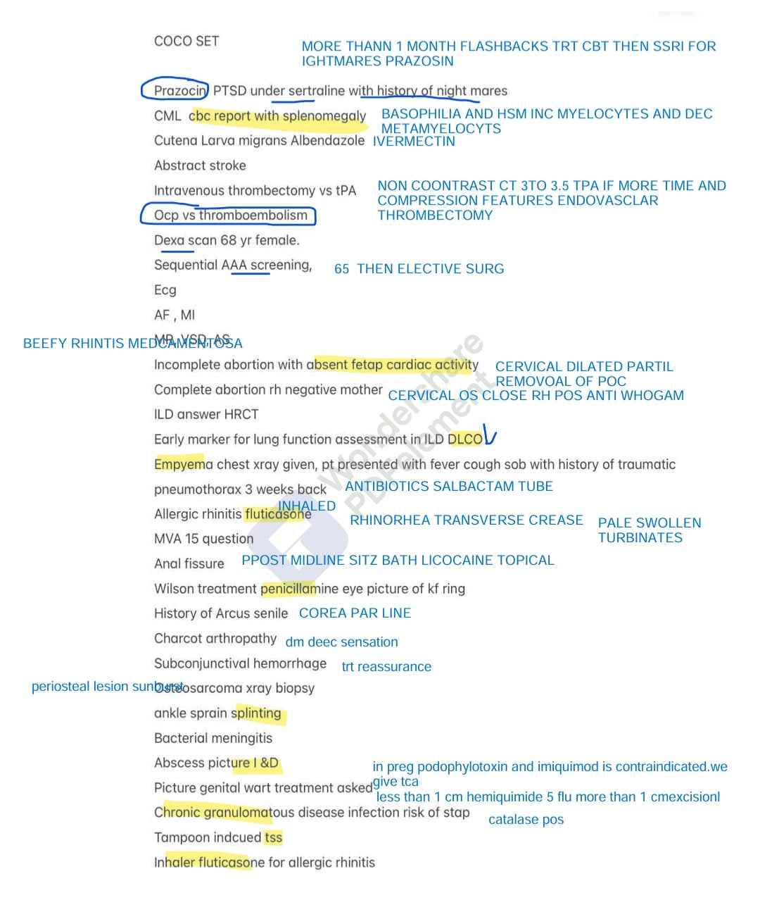 USMLE Step 2CK November/October Recalls, Biopsies & Past Papers 2024-2025