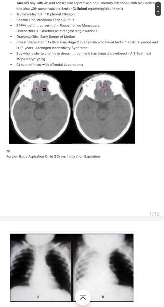 Step 2CK Recalls/Biopsies/Past papers July 2023