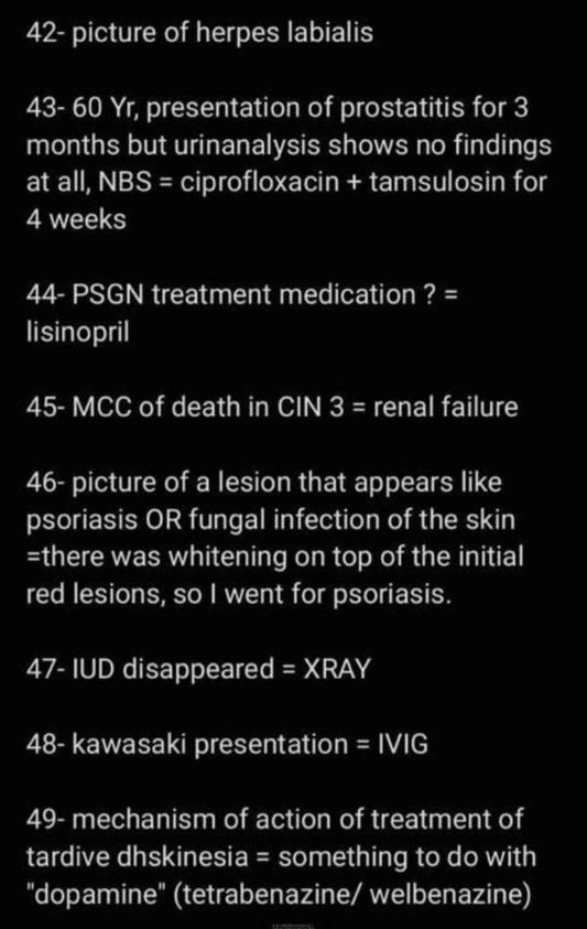 Introducing Step 2CK September Recalls/Biopsies/Past Papers 2023
