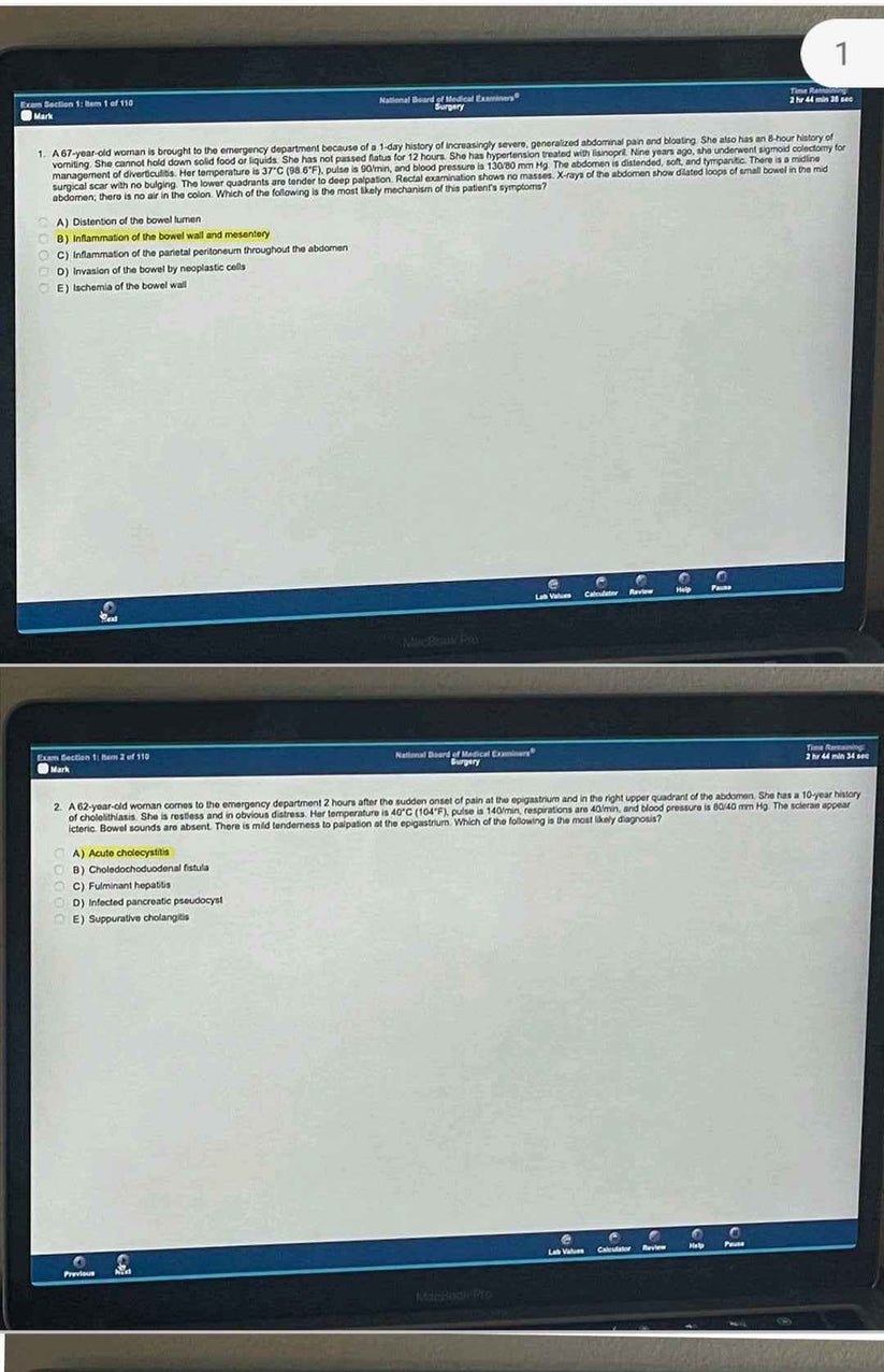Ace Your Surgery Shelf Exam 20242025 Recalls Package" MCAT PROMAX