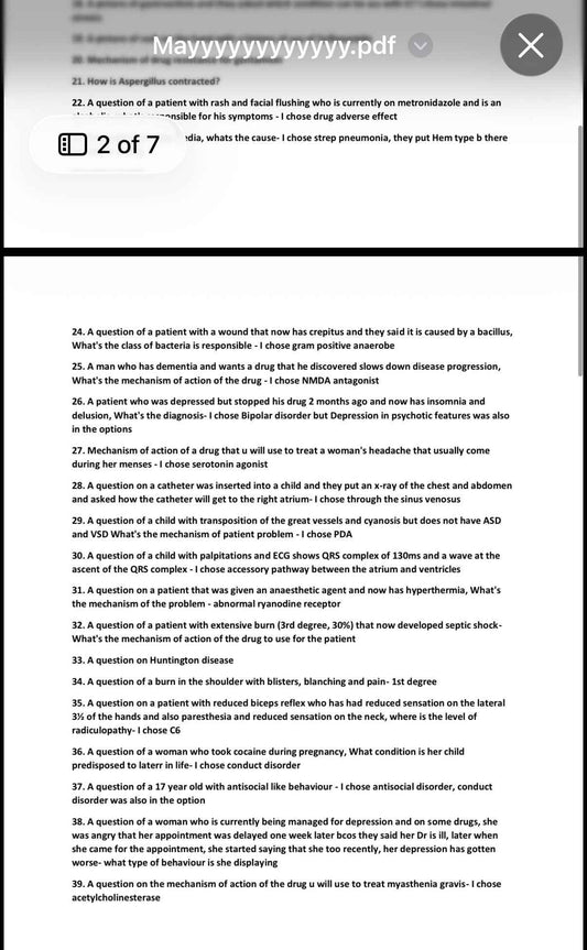 USMLE Step 1 Recalls / Past Papers 2026–2027 (April–June Package)