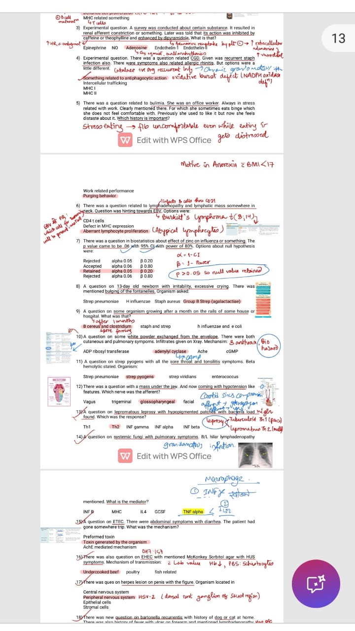 USMLE Step 1 Golden File 2024: 1000+ Pages, Post Pool Recalls, Picturized Solutions & Diagrams