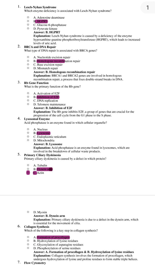 USMLE Step 1 July 2024 Post-Pool Recalls & Past Papers with In-Depth Explanations – Latest Collection for 2024-2025