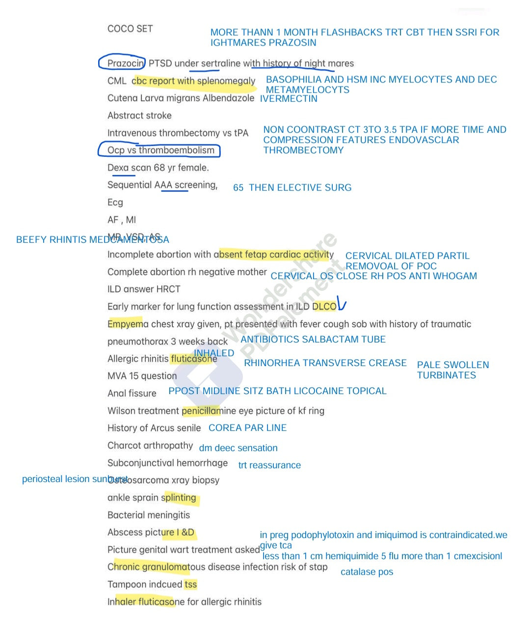 USMLE Step 2CK November/October Recalls, Biopsies & Past Papers 2024-2025