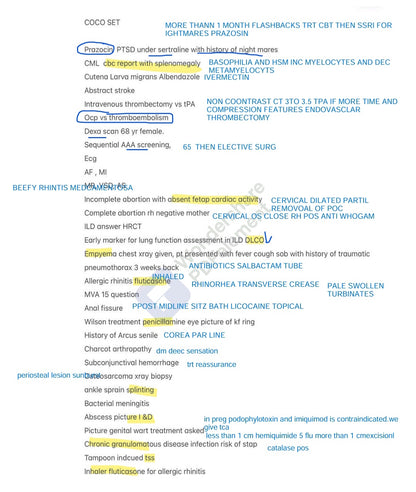 USMLE Step 2CK November/October Recalls, Biopsies & Past Papers 2024-2025