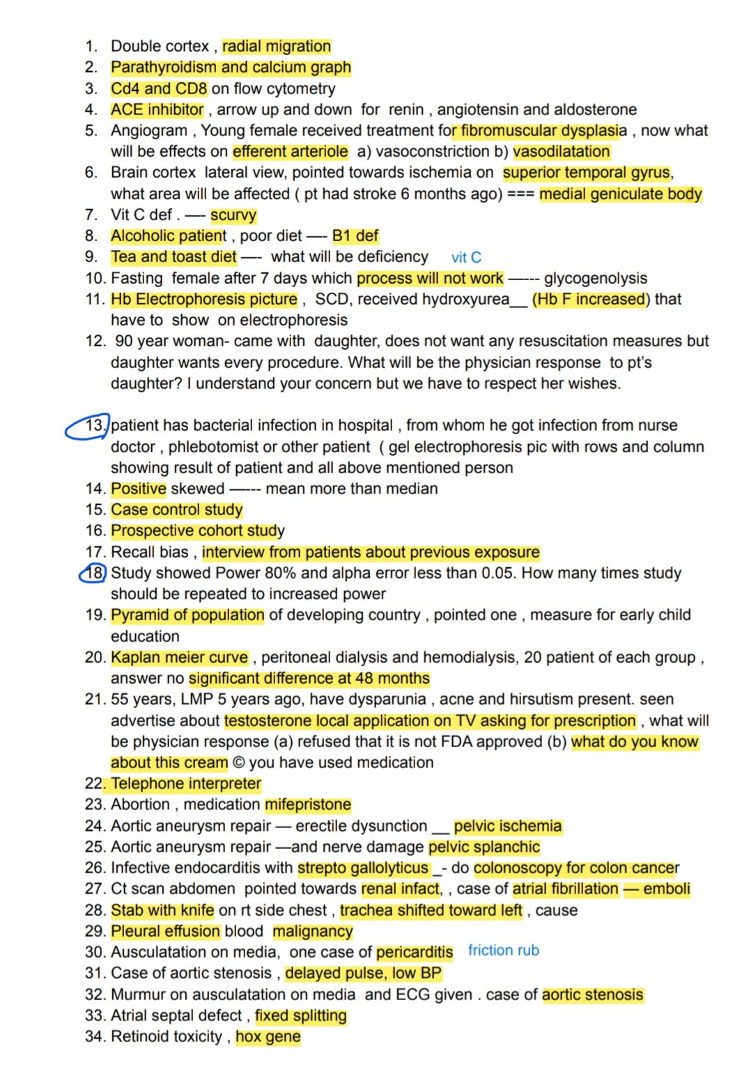 Step 1 Recalls/Biopsies/Past paper Whole Year Mega-Package [100% Passing Ratio]  2024-2025